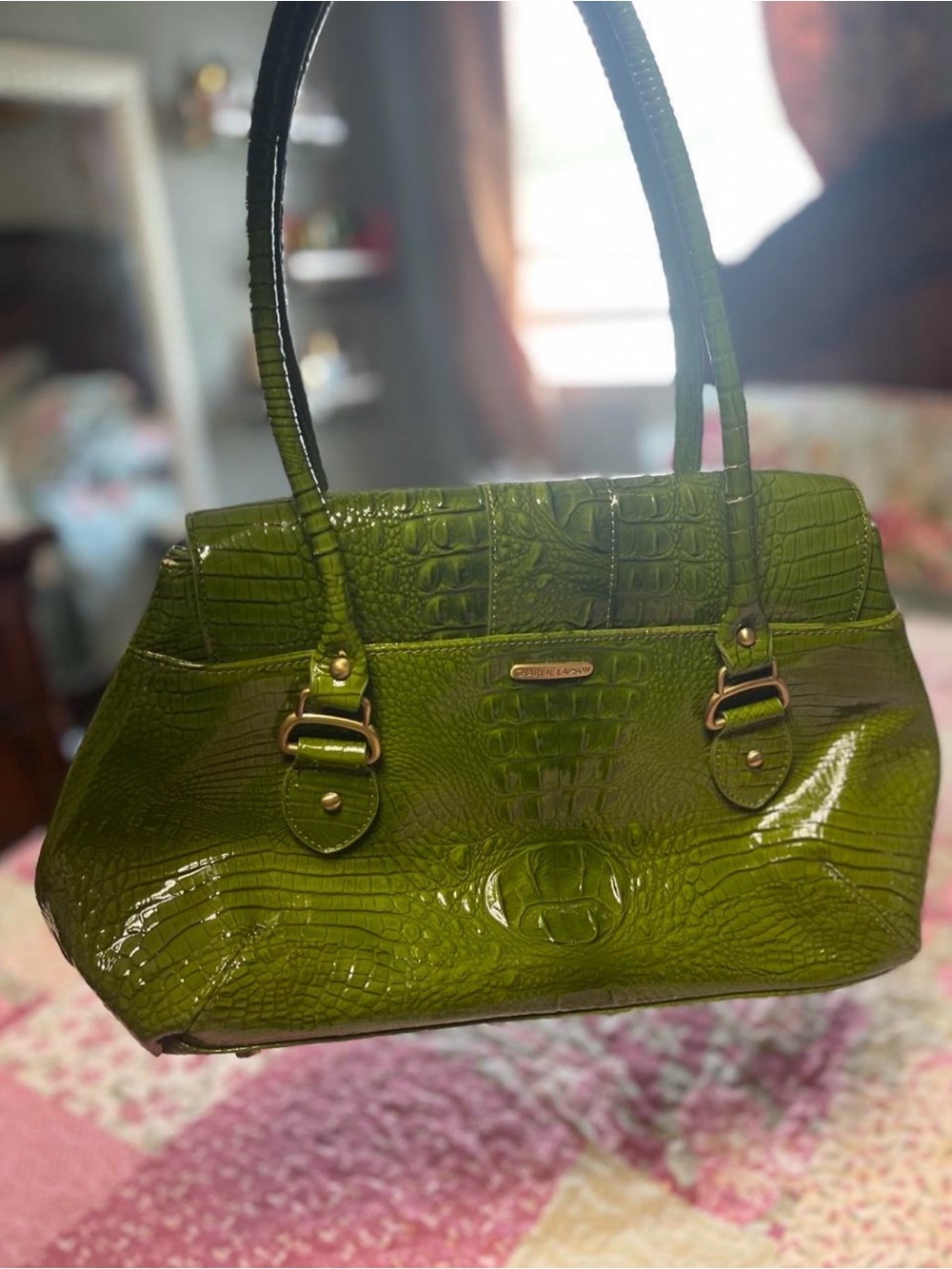 Charlie Lapson shoulder bag REAL Italian leather